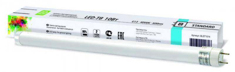 Лампа светодиодная ASD LED-T8RG-standard-10-4000