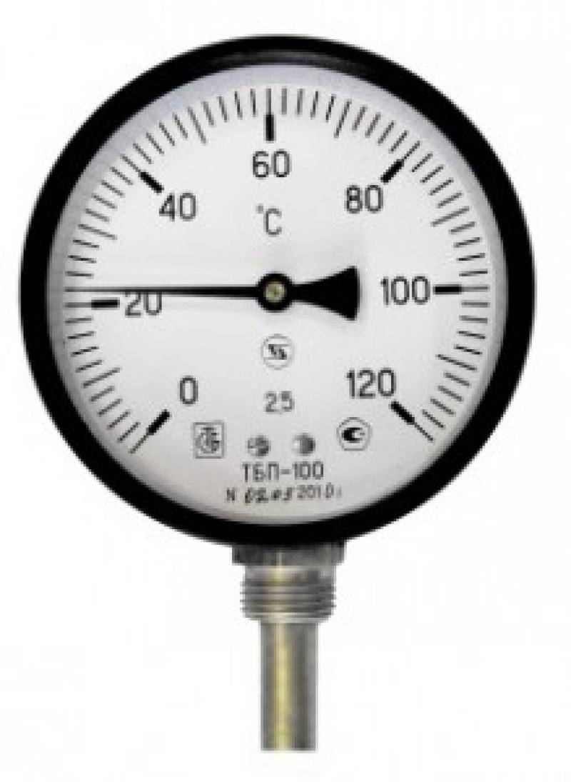 Термометр ТБП 100/100/Р (0-120)*С