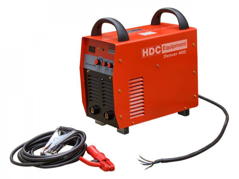 Инвертор сварочный HDC Denver 400 (380 В; 40-400 А; 67 В; электроды диам. 2.5-8.0 мм;) (HD-DNV400-E4)