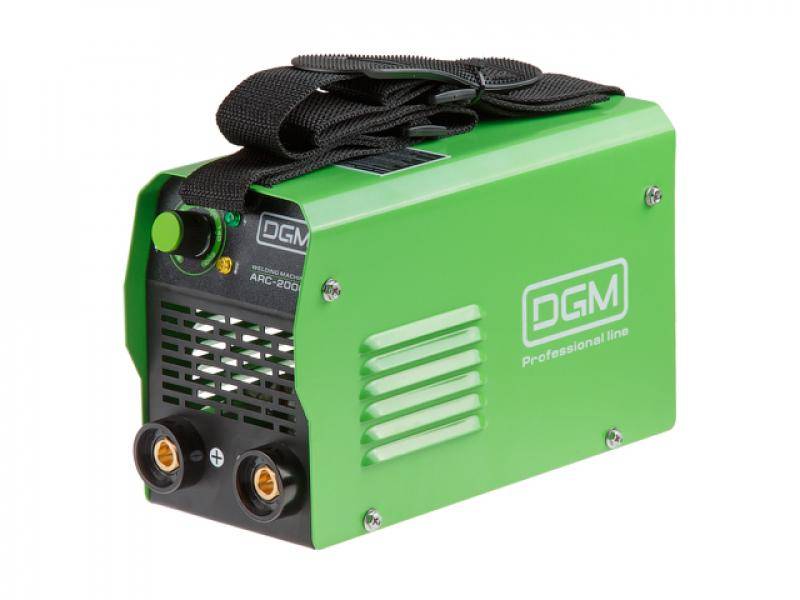 Инвертор сварочный DGM ARC-200G (160-240 В; 20-200 А; 65 В; электроды диам. 1.6-4.0 мм; вес 2.8 кг) (ARC-200G)