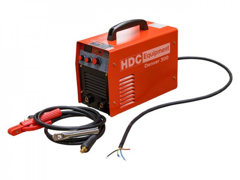 Инвертор сварочный HDC Denver 300 (380 В; 20-315 А; 67 В; электроды диам. 1.6-6.0 мм;) (HD-DNV300-E4)