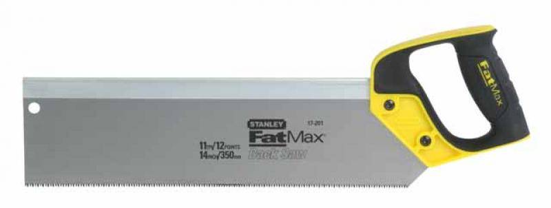 Ножовка по дереву FATMAX JET-CUT с обушком 11х350 Stanley 2-17-201